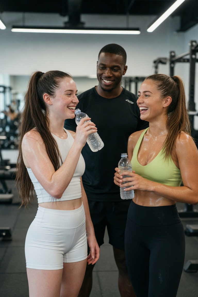 Día de gym — imagen erótica con IA 8